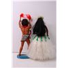Image 2 : Vintage Hawaiian Hula and Fire Dancer Dolls
