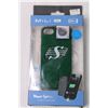 Image 2 : iPhone 5s Saskatchewan Roughriders Power Spring 5 Protective Phone Power Case (NIB)