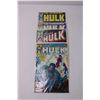 Image 4 : (4) Vintage Marvel Comic Books - The Hulk