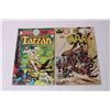 Image 3 : (4) Vintage Charlton and DC Comics - Tarzan, War, Ghost Manor