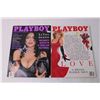 Image 4 : (5) Vintage Playboy Magazines - 1989