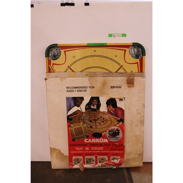 *Vintage Carrom Game Board Set Bodnarus Auctioneering