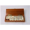 Image 2 : Wooden Box of Dominoes