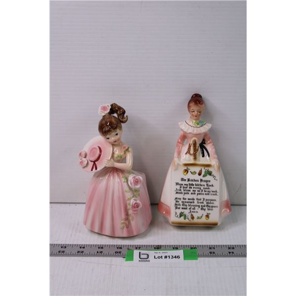 Ceramic Women Decorative Wall Hanging and Planter