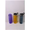 Image 3 : (6) Assorted Water Bottles