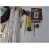 Image 3 : Various Misc. Exit Sign, Tire, Screen Door Actuators, and tools etc...