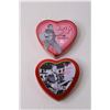 Image 4 : (3) Elvis Heart Shaped Tins