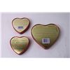 Image 3 : (3) Elvis Heart Shaped Tins