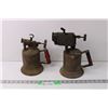Image 1 : (2) Antique Blow Torches - Made by Clayton Albert