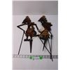 Image 1 : (2) Handmade Wayang Kayu African Puppets