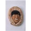 Image 2 : (2) Vintage Chalkware Heads - Indigenous