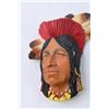 Image 2 : Vintage Chalkware Head - Bossons Indigenous Chief