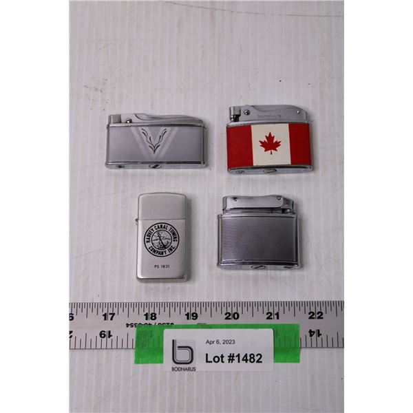 (4) Assorted Lighters