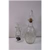 Image 2 : Glass Decanters and Stemmed Glasses