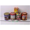 Image 1 : Lot of Assorted Vintage Tins - Candy, Coca Cola