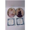 Image 2 : 2X the Bid Price (4) Lady Princess Diana Collectible Plates