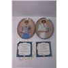 Image 3 : 2X the Bid Price (4) Lady Princess Diana Collectible Plates