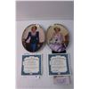 Image 4 : 2X the Bid Price(4) Lady Princess Diana Collectible Plates