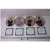 Image 1 : 2X the Bid Price (4) Lady Princess Diana Collectible Plates