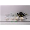 Image 2 : Lot of Assorted Vintage Dishes - Teapot, Creamer and Sugar Set