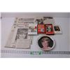 Image 1 : Lot of Princess Diana Memorabilia - Decorative Plate, Newspapers