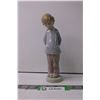 Image 1 : Lladro Ceramic Boy Figurine - Made in Spain