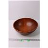 Image 1 : Large Wooden Baribo Maid Fruit Bowl