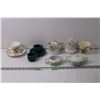 Image 1 : Assorted Vintage Cups and Saucers + Cream and Sugar Sets