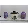 Image 1 : Black & Decker Rice cooker + (2) Tea Tins