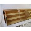 Image 4 : *Wooden Display Shelf w/ 3-tiers (47" Long)