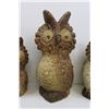 Image 4 : (4) Decorative Ceramic Owls