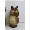 Image 5 : (4) Decorative Ceramic Owls