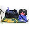 Image 1 : Molson Edmonton Eskimos Flag, (2) Soft Cooler Bags + Misc.