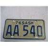 Image 2 : (2) 1976 Saskatchewan Motorcycle License Plates