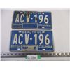 Image 1 : Pair of British Columbia License Plates