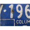 Image 5 : Pair of British Columbia License Plates