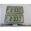 Image 1 : Pair of 1970 Saskatchewan License Plates