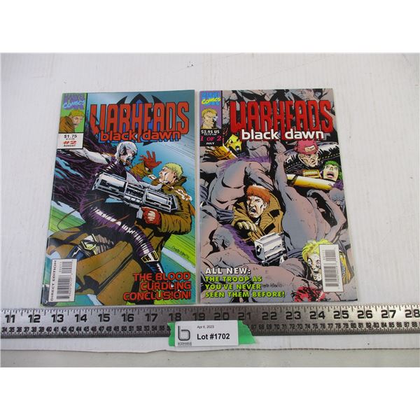 (2) Marvel Comics (Warheads Black Dawn)