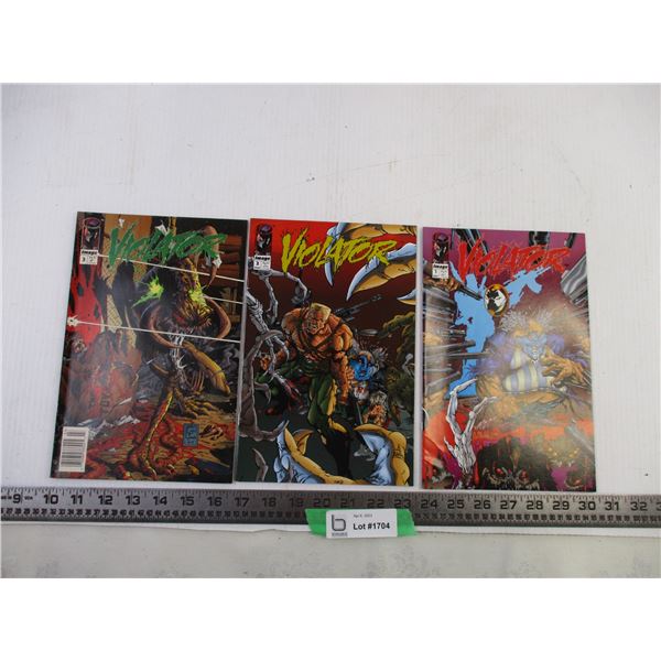 (3) Image Violator (Spawn) Comics