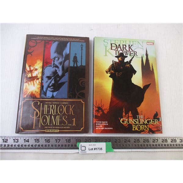 (2) Graphic Novels (Dynamite Sherlock Holmes and Marvel Dark Tower)