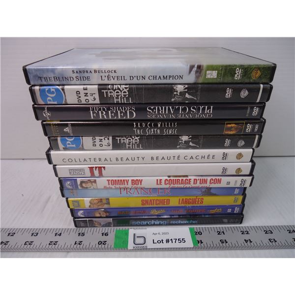 (12) DVD's