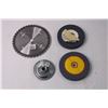 Image 3 : Lot of Assorted Hardware Items - Cutting Wheels, Bench Grinding Wheels, Misc. (NOS)