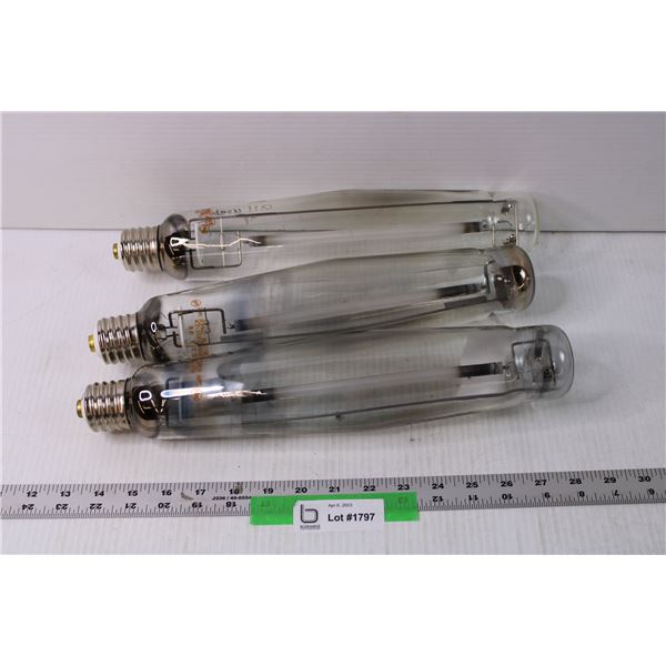 (3) Hortilux Super HPS Lightbulbs (Says All Used Up)