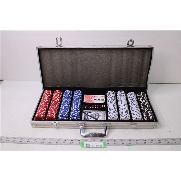 Poker Set in Case