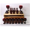 Image 1 : Wooden Crate +(16) Pieces of Avon "Cape Cod" and (3) Candleholders