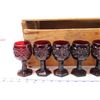 Image 2 : Wooden Crate +(16) Pieces of Avon "Cape Cod" and (3) Candleholders
