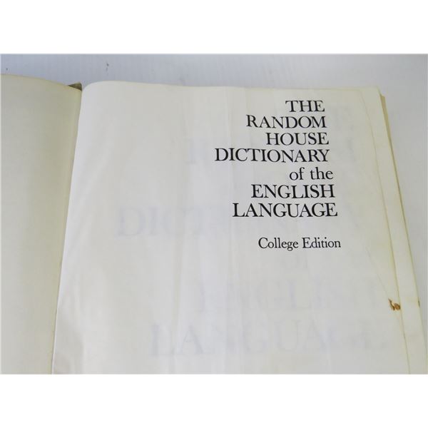 The Random House College Dictionary 改訂版 The Random House College Dictionary: Jess Stein