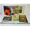 Image 1 : Assorted Music Books - Book of Stained Glass Design - Book Giles Comedy -Book of Comedy And Here's H