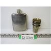 Image 1 : Royal Selangor Flask - (4) Metal Shot Glasses