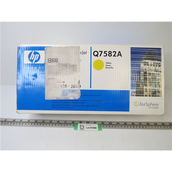 HP Yellow Color Laser Jet Cartridge (NIB)